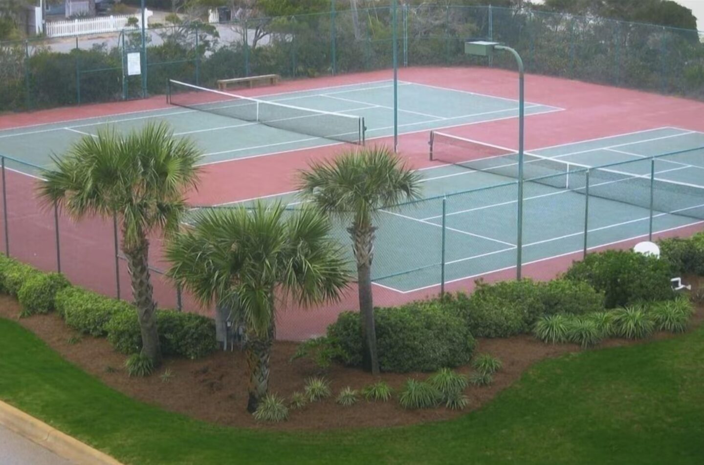 Tennis courts