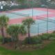 Tennis courts